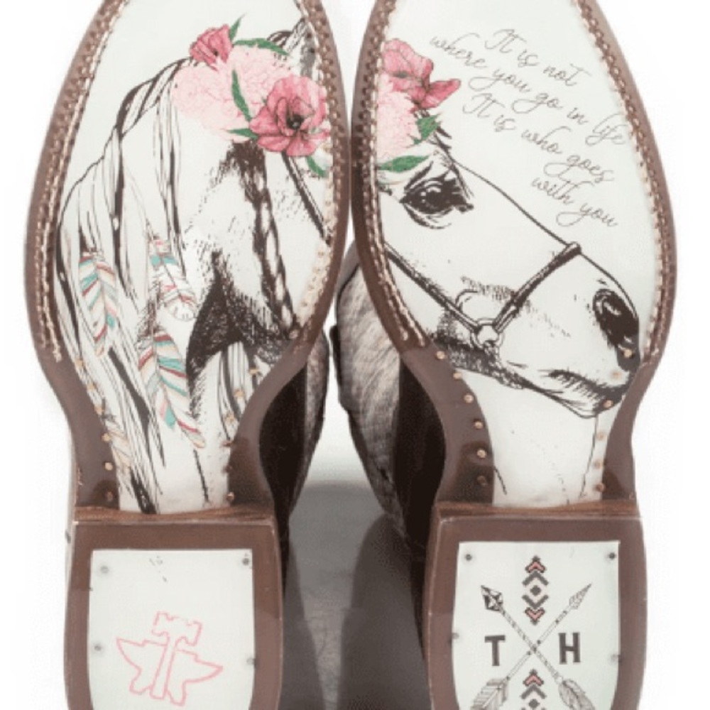 Women's Tin Haul Square Toe Boots - Picture 2 of 6